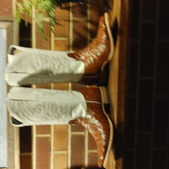 Ostrich Boots 11.5 NIB - Picture 2 of 8